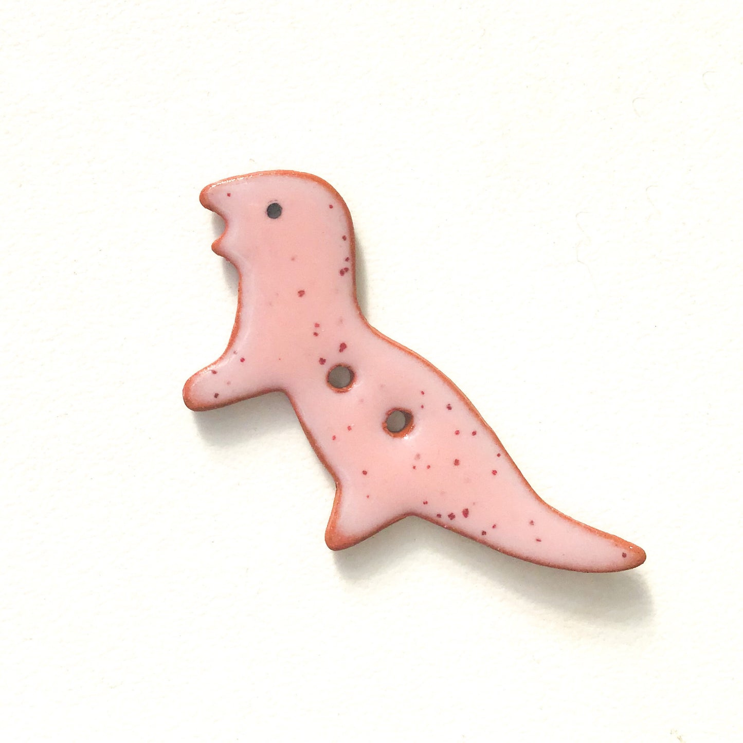 T-Rex Buttons - Ceramic Dinosaur Buttons - Children's Animal Buttons (ws-242)